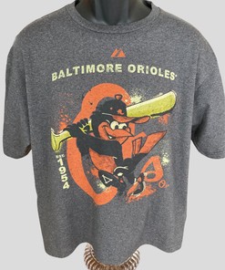 Baltimore Orioles Mascot T-Shirt, Majestic Mlb Baseball Sweatshirt