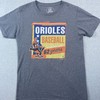 Baltimore Orioles T-Shirt, Adult Small Black Orange, Baseball Men'S Women'S
