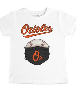 Baltimore Orioles Tiny Turnip Youth Quaranteam Baseball T-Shirt