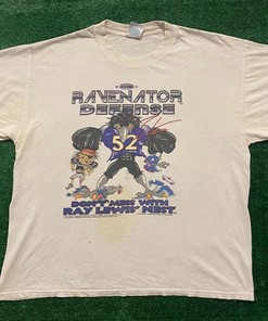 Baltimore Ravens Vintage Style 90s NFL Sweatshirt T-shirt Ideal Gift for NFL Fans