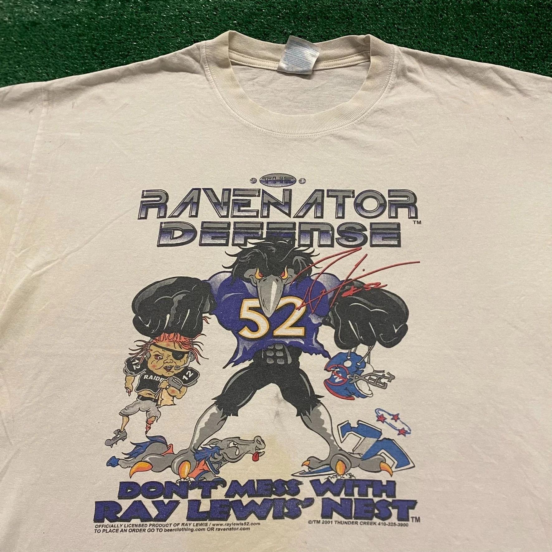 Baltimore Ravens Vintage Style 90s NFL Sweatshirt T-shirt Ideal Gift for NFL Fans - Image 2