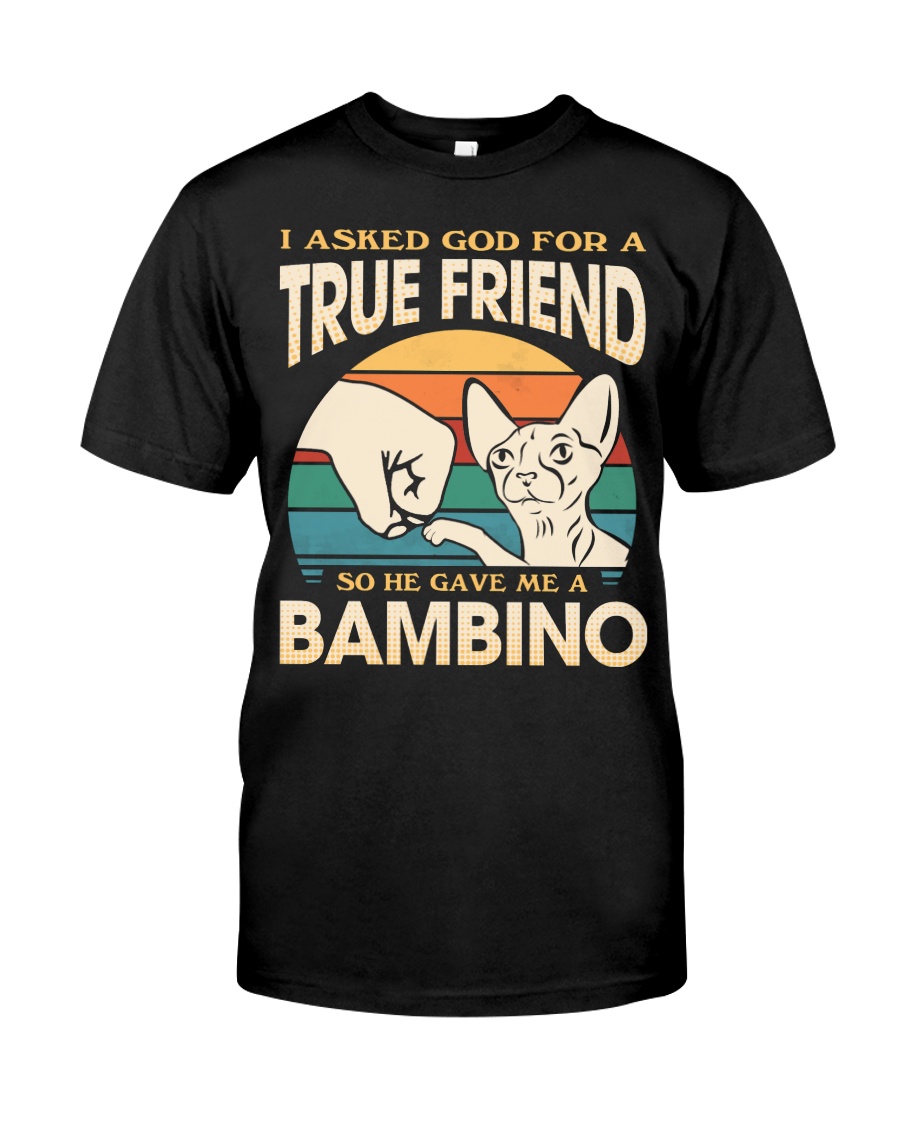 Bambino Cat T-Shirt - A Cute And Cuddly Addition To Your Cat Clothing Collection