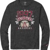 Baseball A Triblend Long Sleeve Arkansas Razorbacks Hoodie Sweatshirt Shirt Gift For Ncaa Fans