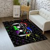 Bathroom Decor Floor Mat T-Shirt, Hoodie, Sweatshirt: Black Non-Slip Game Controller Area Rugs for Living Room Bedroom