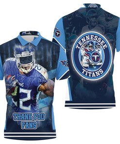 Be Ready for Super Bowl 2021 with Football Derrick Henry #22 Tennessee Titans 3D Polo Shirt