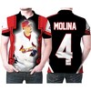 Be Your Best with Yadier Molina's Top 4 Number on Our Classic Polo Shirt for MLB Baseball Fans