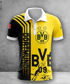 Be a Part of Borussia Dortmund with the 3D Bundesliga Polo Shirt.