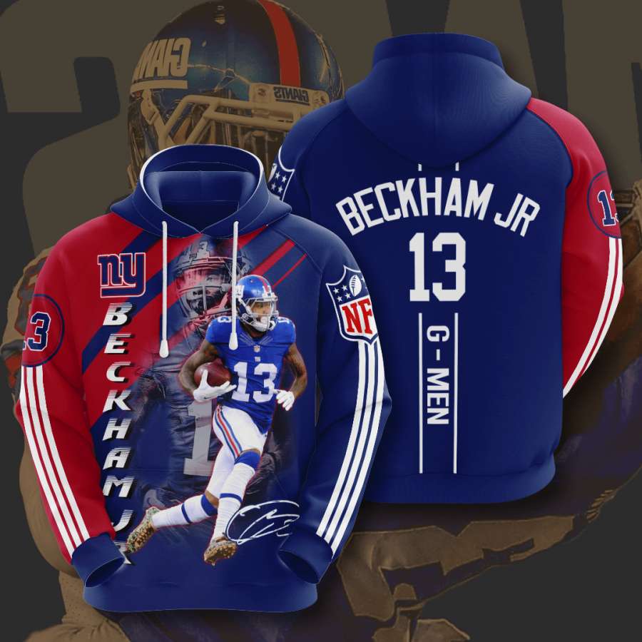 Be a Trendsetter with New York Giants Custom Sport All Over Print Hoodie 3D