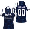 Be a True Fan with Seattle Seahawks 3D Personalized Polo Shirt All Over Print Shirt 3D T-Shirt