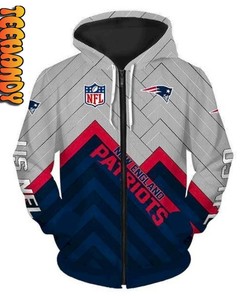Be a True Patriot with New England Patriots NFL Shirts 3D Hoodie