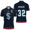 Be among the first with Seattle Kraken NHL 2020 Blue Jersey Inspired 3D All Over Print Polo Shirt