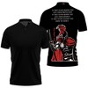 Be the protector with Spartan Warrior's If they stand behind you, give them protection 3D All Over Print Polo Shirt