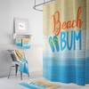 Beach Theme Bathroom Decor Shower Curtain for a Relaxing Bath