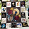 Beauty and the Beast Personalized Quilt Blanket Gift for Her/Him, Disney Bedding