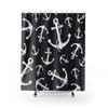Become a Shipwrecked Pirate Anchor with this Shower Curtain