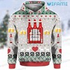 Beer Glass Reindeer Budweiser All Over Print Hoodie for Men - Gift for Beer Lovers