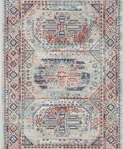 Beige Printed Persian Vintage Area Rug - A Cozy and Inviting Machine Washable Carpet