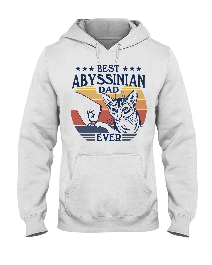Best Abyssinian Dad Ever T-Shirt - Image 2
