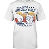 Best American Curly Dad Ever Crewneck Sweatshirt