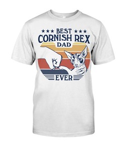 Best Cornish Rex Dad Ever Sweatshirt
