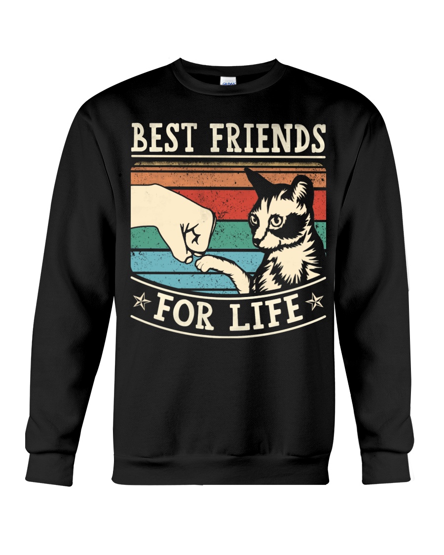 Best Friends For Life Best Gift Crewneck Sweatshirt - Image 4