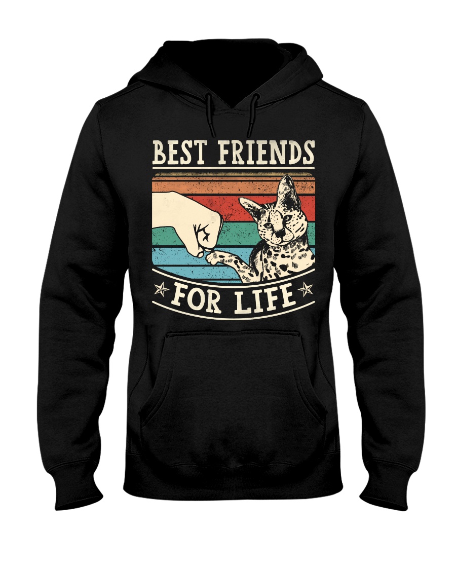 Best Friends For Life Gift For Animal Lovers Hoodie - Image 2