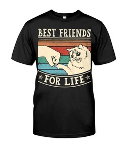 Best Friends For Life Pet Lovers T-Shirt