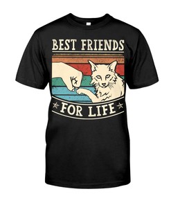 Best Friends For Life Shirt For Animal Lovers Hoodie