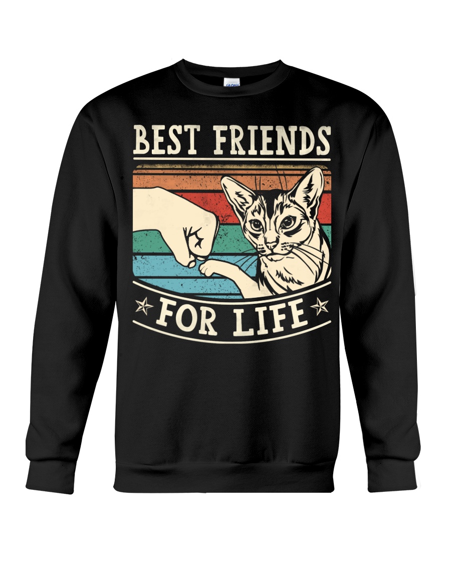 Best Friends For Life T-Shirt For Cat Lovers - Image 4