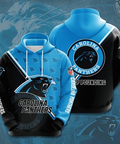 Best Selling Carolina Panthers All-Over Print 3D Hoodie, Perfect for NFL Fans