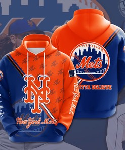 Best Selling New York Mets All-Over Print 3D Hoodie, Perfect for MLB Fans