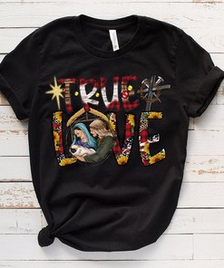 Bethlehem Nativity Love True Christmas T-Shirt - Jesus Miracle Sublimation Tee
