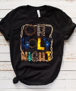 Bethlehem Nativity Oh Holy Night T-Shirt - Jesus Miracle Sublimation Design