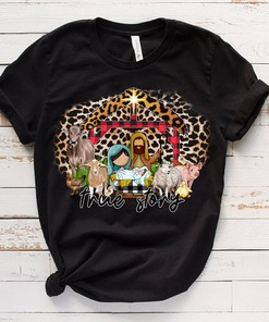 Bethlehem Nativity True Story Christmas T-Shirt - Jesus Miracle Sublimation Tee