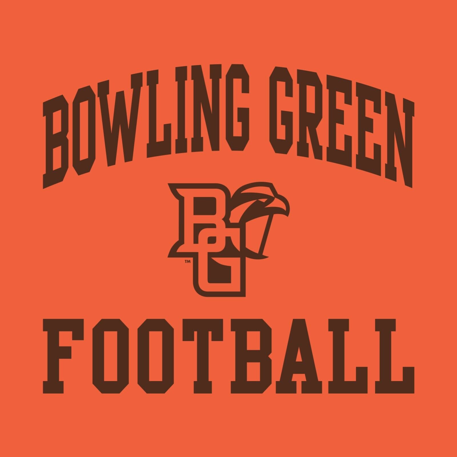 Bgsu Falcons Arch Logo Football Shirt Sweatshirt Hoodie Gifts For Fans - Image 2