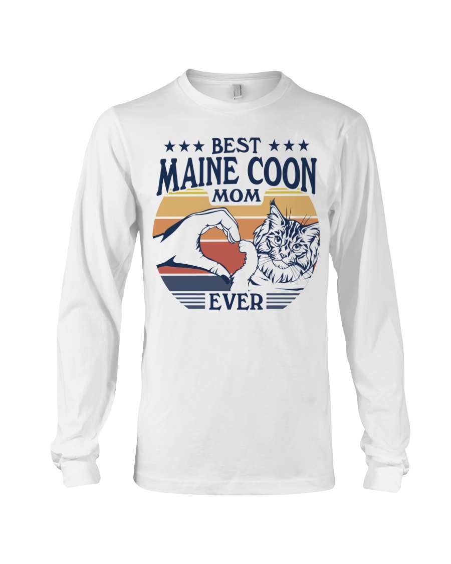 Big And Fluffy Maine Coon Cat T-Shirt For Men - Celebrate Your Love For This Majestic Feline - Image 3