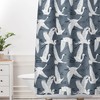Bird Shower Curtain with Blue Shower Curtain, Adds a Touch of Nature to Your Boho Bathroom Decor, Bath Curtain