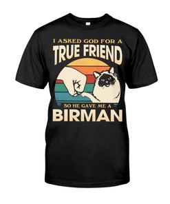 Birman Cat T-Shirt - A Cute And Cozy Way To Celebrate Your Feline Friend