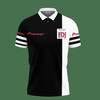 Black 3D Printed Pioneer DJ Nth-Lt Polo Shirt with Breathable Fabric