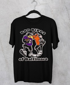Black Baltimore Orioles And Ravens T-Shirt Must-Have For Fans