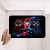 Black Game Controller Kitchen Mat for Gamer Boys Bedroom Decor - Add a Stylish Touch with Erosebridal Gaming PC Rug