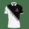 Black Opel Mokka Ttt-Va Polo Shirt Ver 1: Personalized Athletic Wear with Breathable Fabric