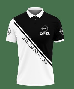Black Opel Mokka Ttt-Va Polo Shirt Ver 1: Personalized Athletic Wear with Breathable Fabric