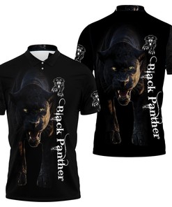 Black Panther Alled 3D Jersey Polo Shirt All Over Print Shirt 3D T-shirt: The Perfect Blend of Fashion and Passion.
