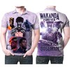 Black Panther Wakanda Forever Memorial Polo Shirt with 3D All Over Print and Quotes