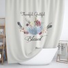Blessed Disney Shower Curtain for a Spiritual Bathroom Decor