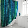 Blue Boho Shower Curtain, Boho Bathroom Decor, Boho Maximalist , Gypsy Soul with At Home Shower Curtains Print