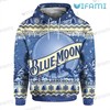 Blue Moon Beer Reindeer All Over Print 3D Hoodie Beer Lover Gift