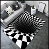Blue Ocean 3D Vortex Carpet: A Relaxing Addition to Your Living Spaces