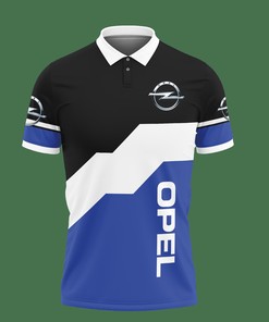 Blue Opel Ttt-Hl Polo Shirt Ver 3: A Comfortable and Stylish Athletic Piece with 3D Print